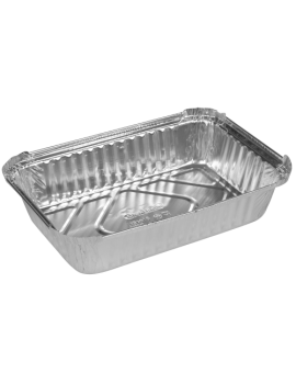 Aluminium tray with vertical rim 131618