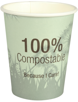 Coffee cup, compostable 1000005748